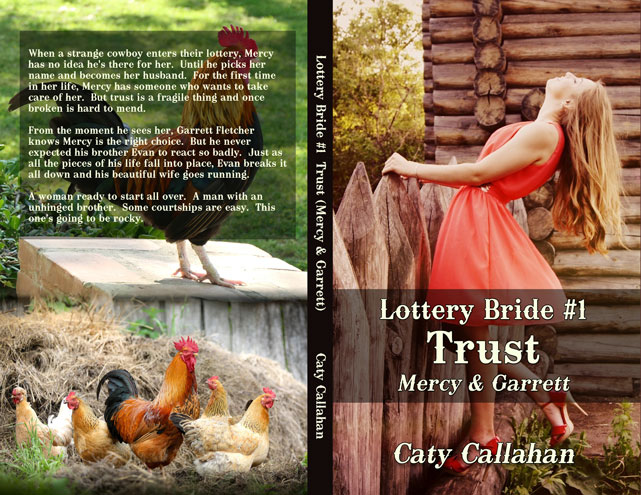 Lottery Bride #1 Trust by Caty Callahan, clean western romance | LotteryBride.com