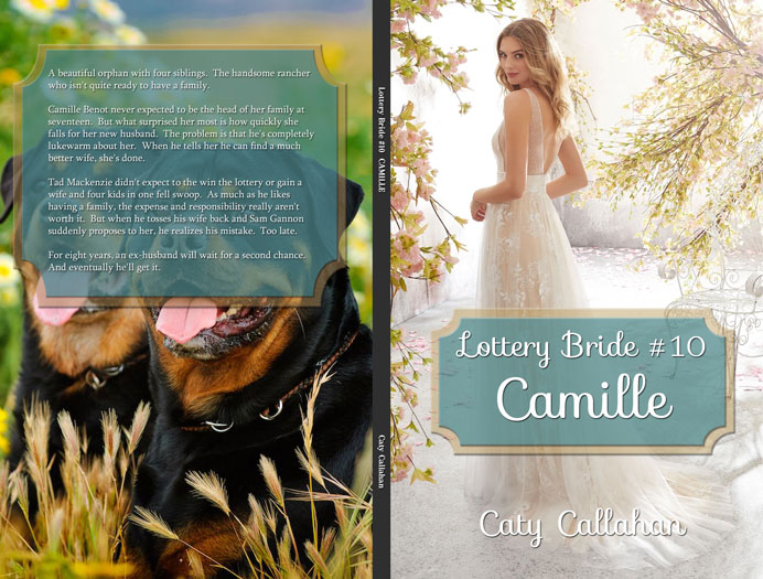 Lottery Bride 10 Camille (Mr Lukewarm) a western romance by Caty Callahan | Lottery Bride