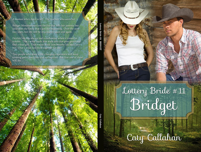 Lottery Bride 11 Bridget (Among the Pines) a western romance by Caty Callahan | Lottery Bride