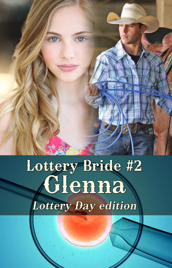 Lottery Bride 2 Glenna Lottery Day edition, a western romance by Caty Callahan | Lottery Bride