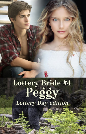 Lottery Bride 4 Peggy Lottery Day edition, a western romance by Caty Callahan | Lottery Bride