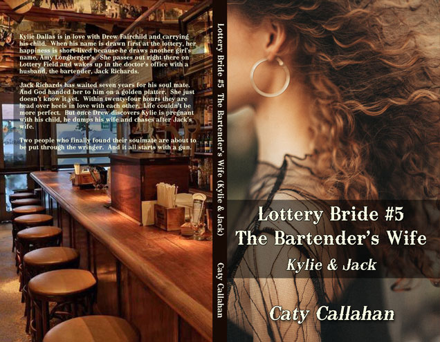 Lottery Bride #5 The Bartender's Wife by Caty Callahan, clean western romance | LotteryBride.com