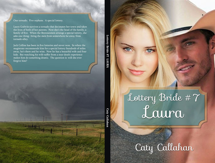 Lottery Bride 7 Laura (Cloud Reader) a western romance by Caty Callahan | Lottery Bride